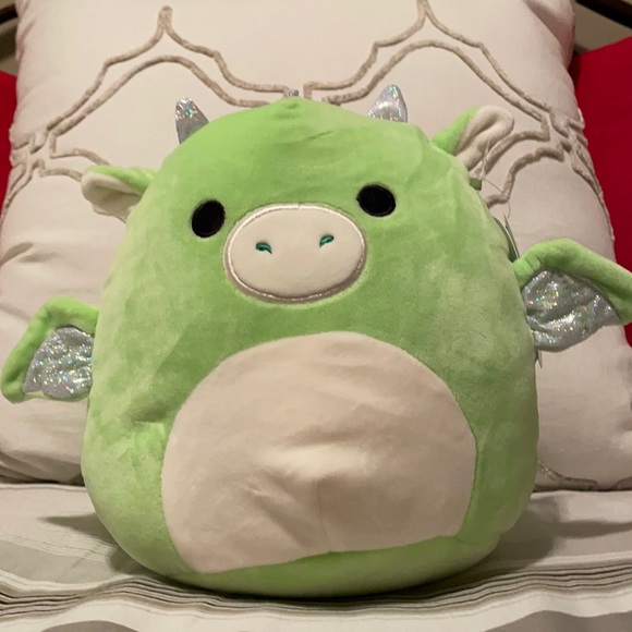 Squishmallows Other Desmund The Dragon Nwt Squishmallow 8 Green